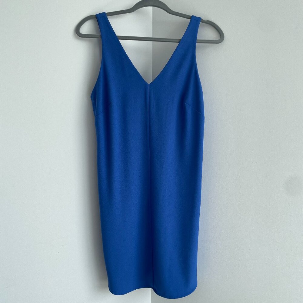 Banana Republic Blue Sleeveless Shift Dress